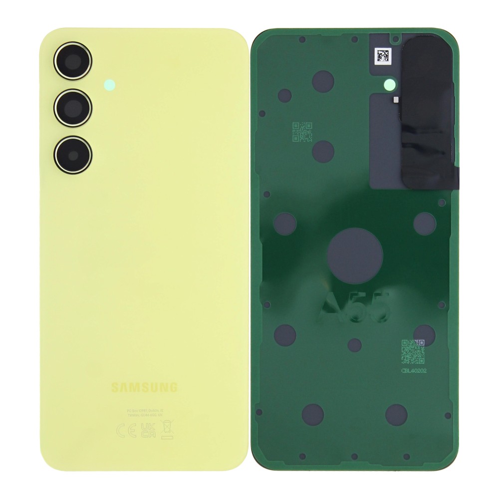 Samsung Galaxy A55 5G A556B Back Cover Yellow With Lens GH82-34284D Service Pack