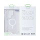 Rixus Anti-Burst Case With MagSafe For Samsung Galaxy S24 Ultra S928B Transparent