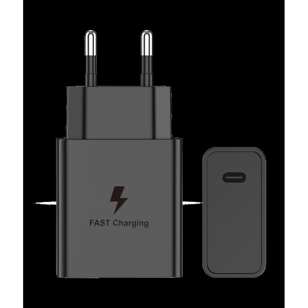 Fast Charging Travel Adapter USB-C CH18W 18W Black