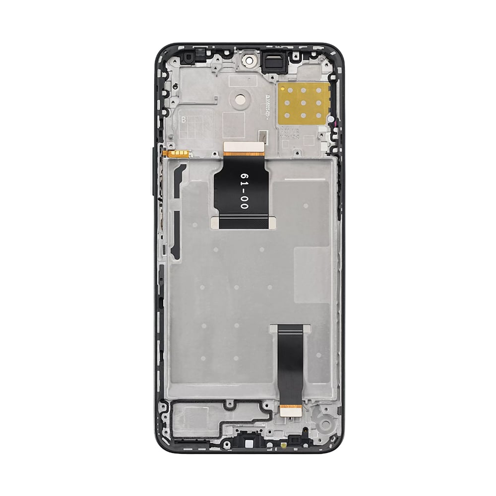 Huawei Honor X8A (CRT-LX1, CRT-LX2, CRT-LX3) Display And Digitizer With Frame Black OEM