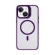 Rixus Classic 03 Case With MagSafe For iPhone 13 Deep Purple