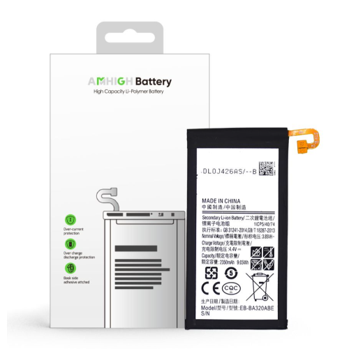 Samsung Galaxy A3 2017 (SM-A320F) Battery EB-BA320ABE -2350mAh (AMHigh Premium)