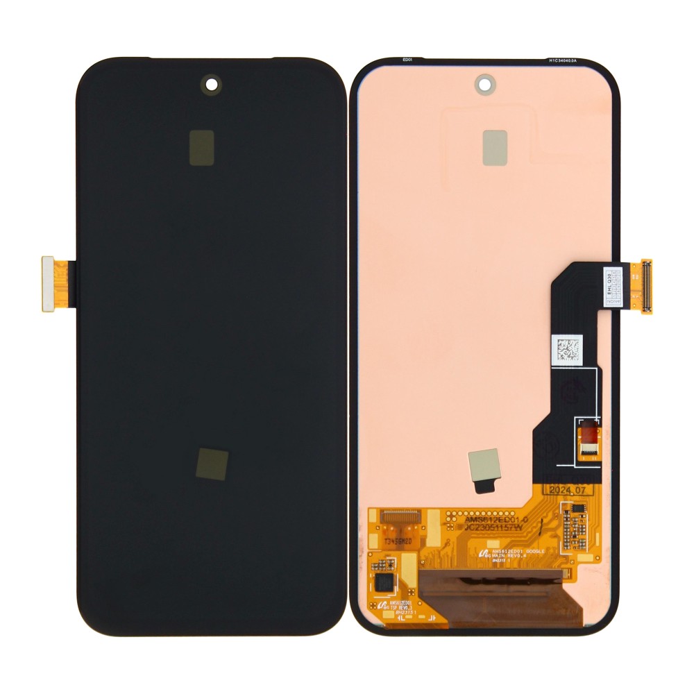 Google Pixel 8a Display And Digitizer Without Frame Black OEM