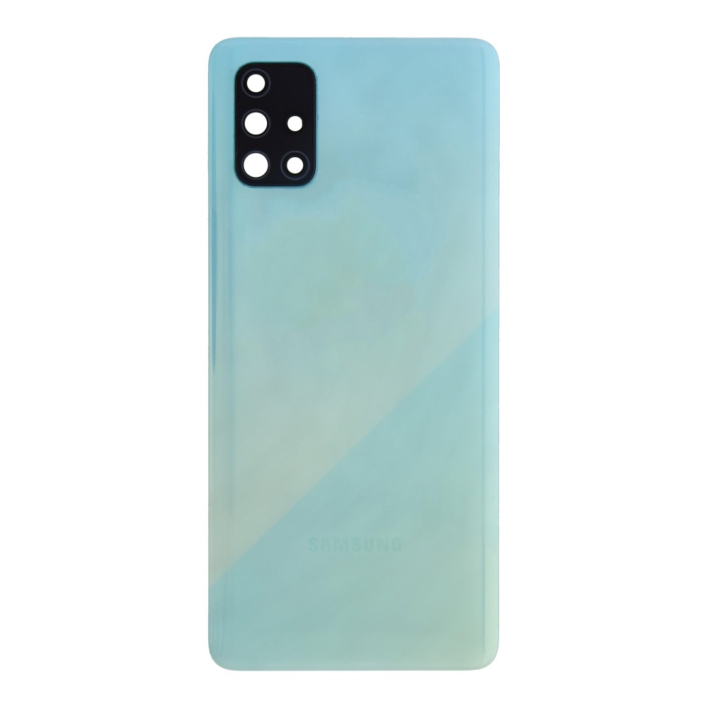 Samsung Galaxy A71 A715F Back Cover Prism Crush Blue With Lens OEM