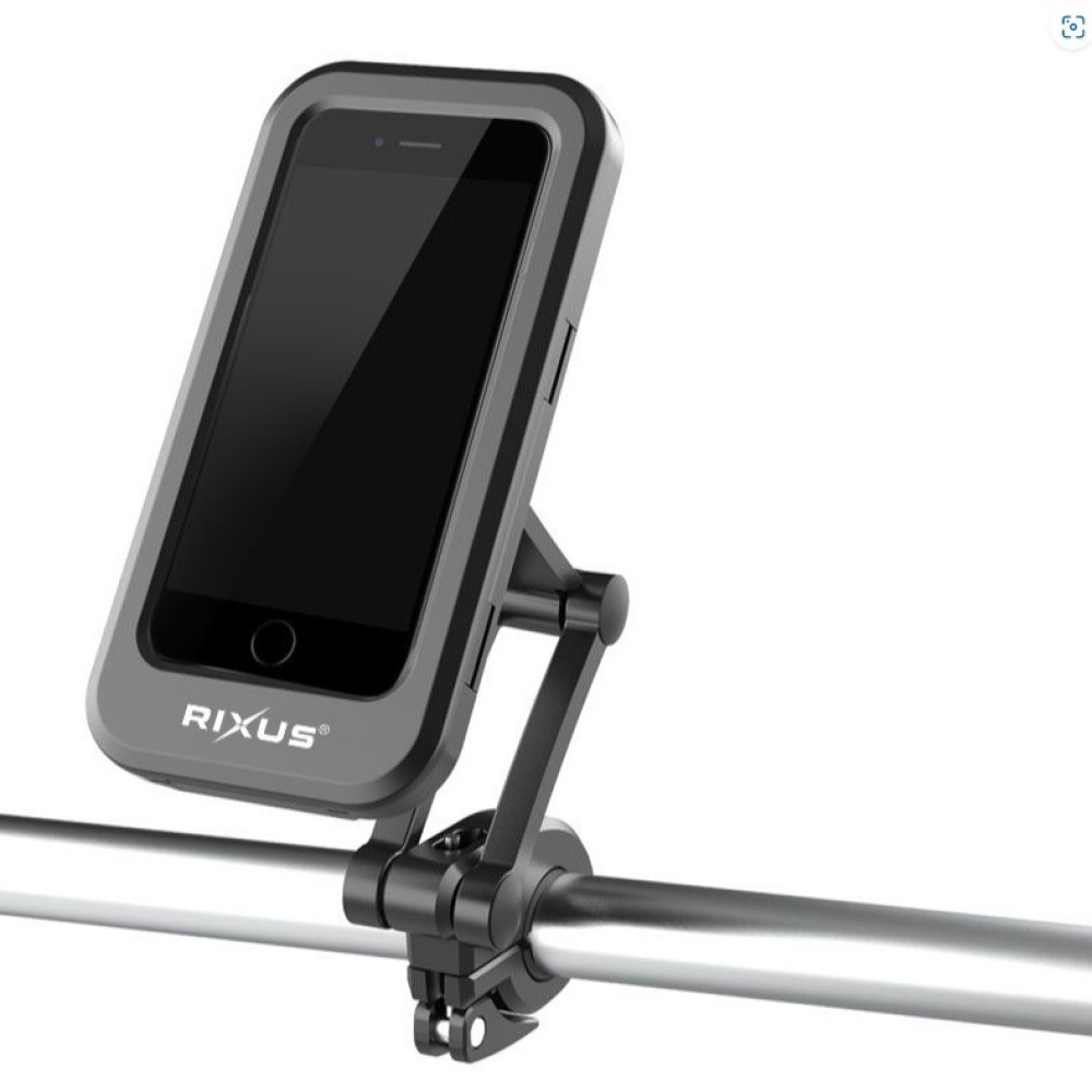 Rixus RXHM52 Waterproof Bike Phone Holder 360 Degree Rotation