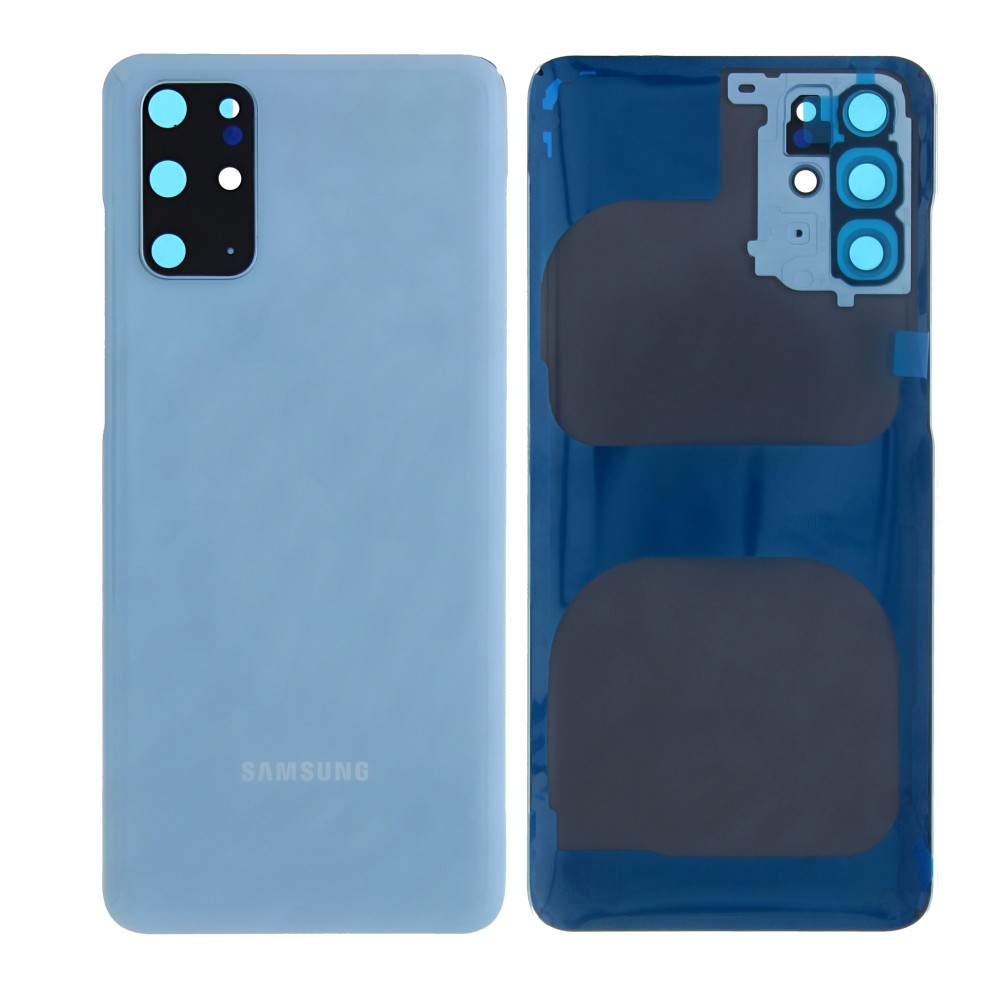 Samsung Galaxy S20 Plus 4G G985F, S20 Plus 5G G986B Back Cover Cloud Blue With Lens OEM