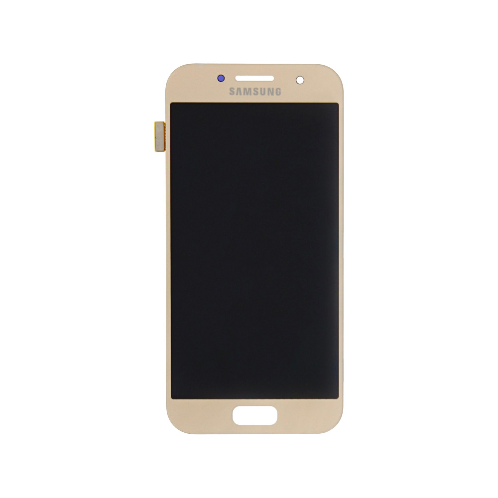 Samsung Galaxy A3 2017 (SM-A320F) OEM Display + Replacement Glass - Gold