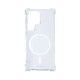 Rixus Anti-Burst Case With MagSafe For Samsung Galaxy S24 Ultra S928B Transparent