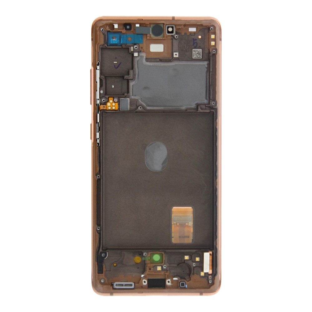 Samsung Galaxy S20FE SM-G780F (GH82-24219F / GH82-24220F) Display Complete - Cloud Orange