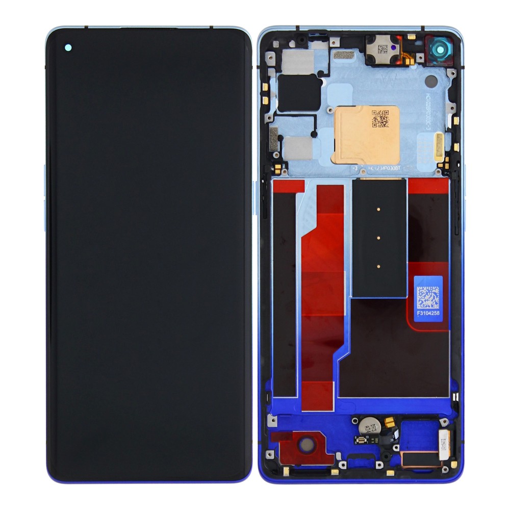 Oppo Find X2 Neo (CPH2009) Display Complete + Frame (4904018) - starry blue