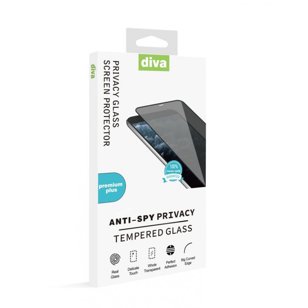 Diva Premium Plus Privacy Glass Protector For iPhone 13 Mini