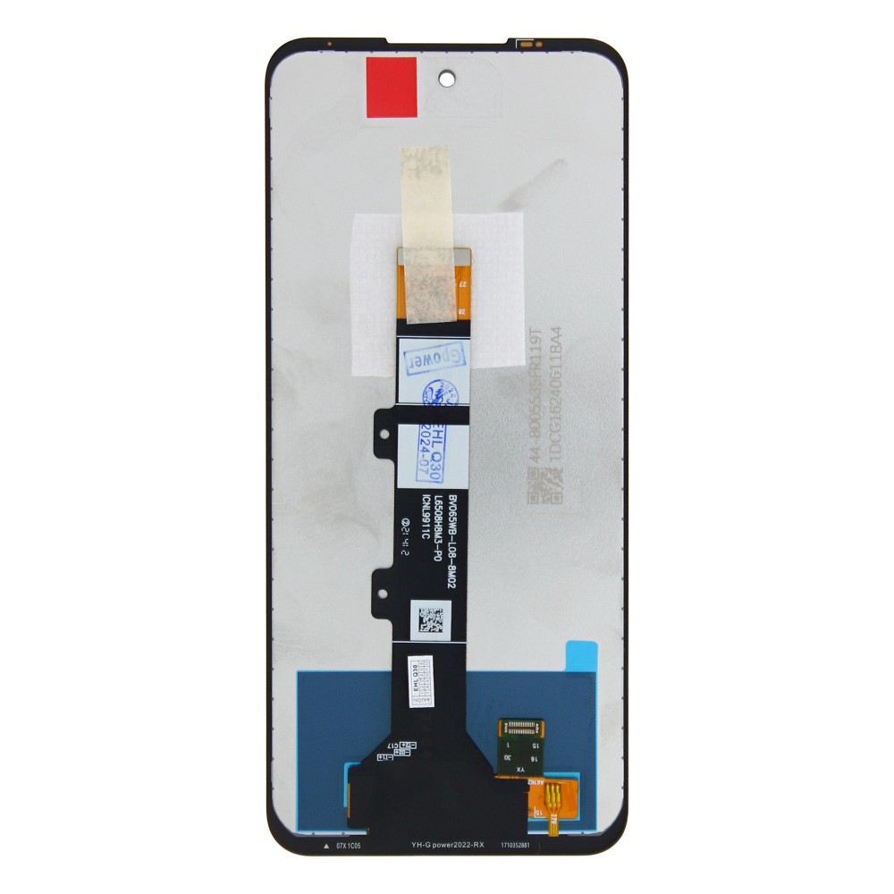 Motorola Moto G Power (2022) Display And Digitizer Without Frame Black OEM