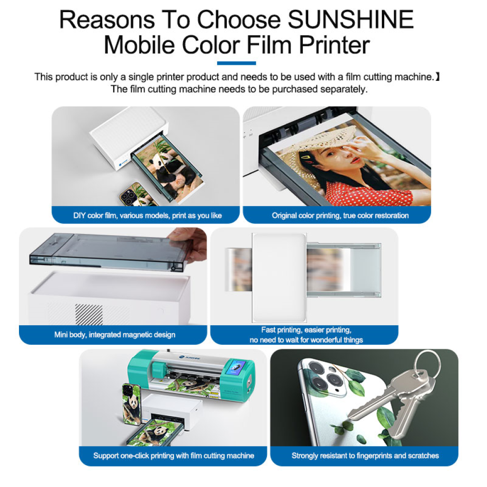 Sunshine C1 Mini Mobile Color Film Printer