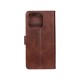 Rixus Bookcase For iPhone 16 Pro Brown
