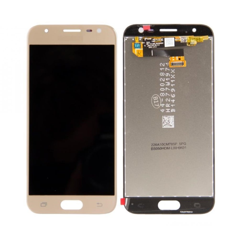 Samsung Galaxy J3 J330F (2017) Display and Digitizer Without Frame Gold Soft-OLED