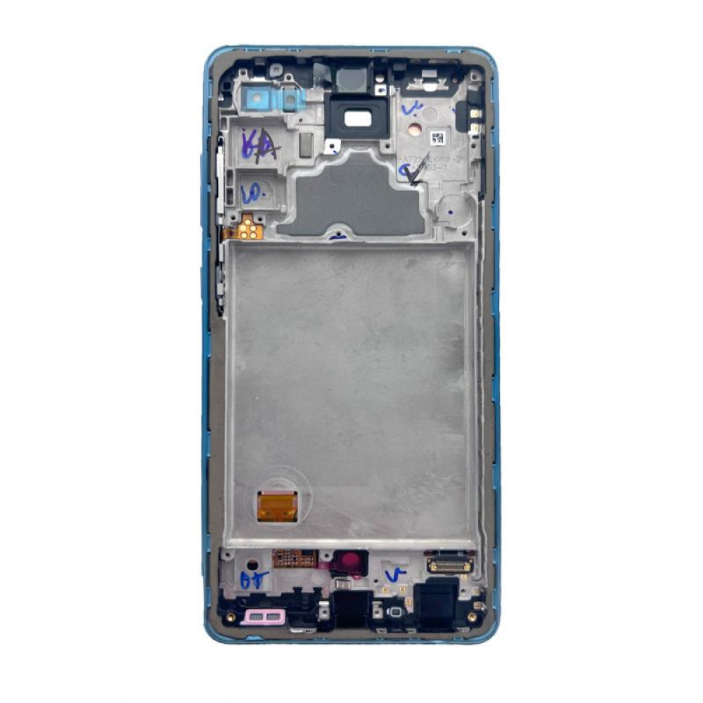 Samsung Galaxy A72 4G/5G 2021 SM-A725/A726 (GH82-25460B) Display Complete (No Battery) - Awesome Blue