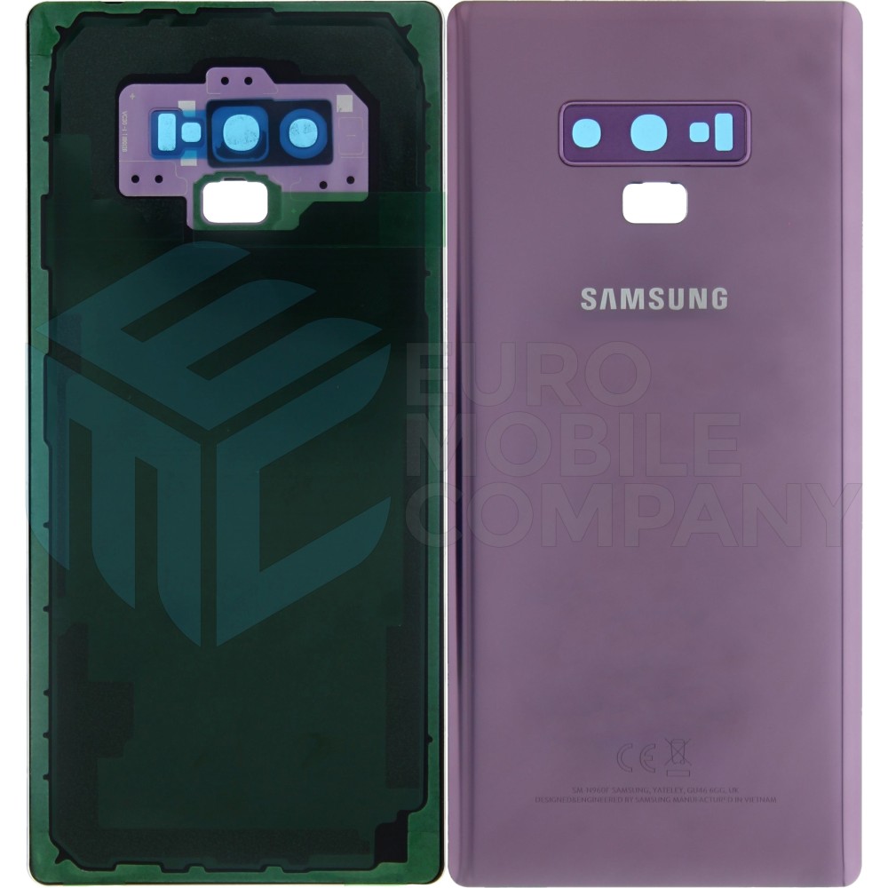 Samsung Galaxy Note 9 N960F Back Cover Lavender Purple With Lens OEM