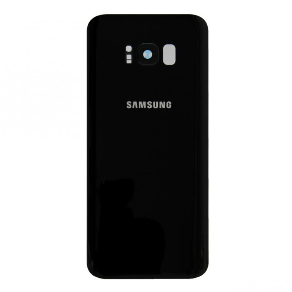 Samsung Galaxy S8 Plus G95F Back Cover Midnight Black With Lens OEM