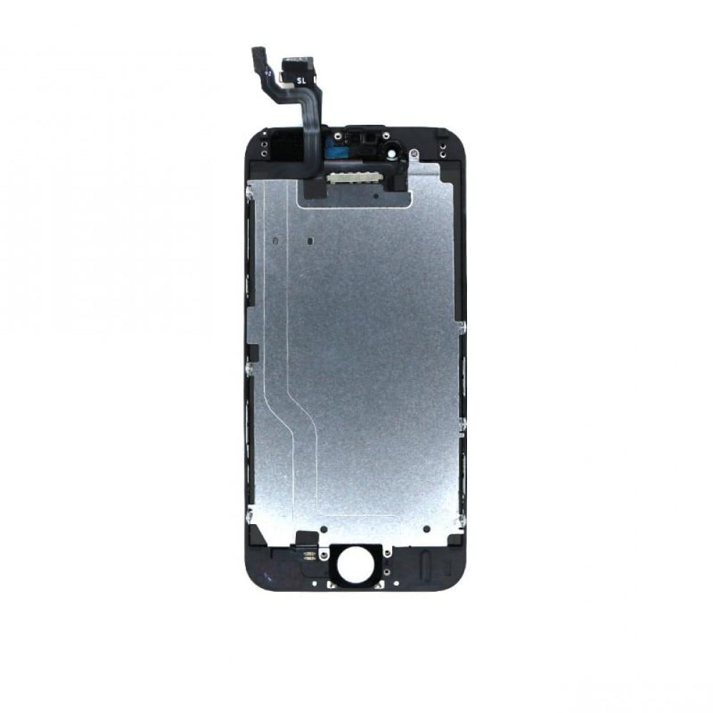 iPhone 6 Display + Digitizer + Metal Plate High Quality - Black