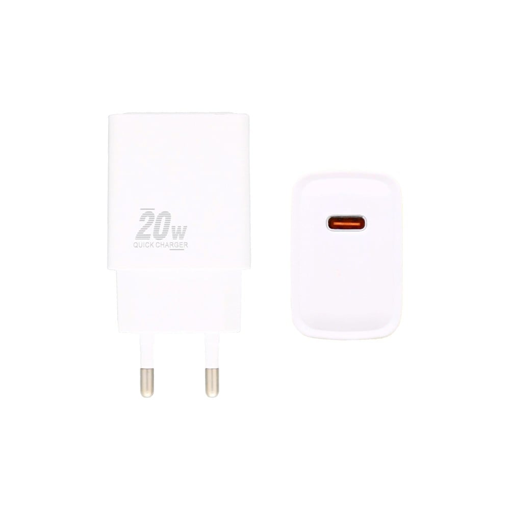 Fast Charging Adapter CH2022 USB-C 20W White