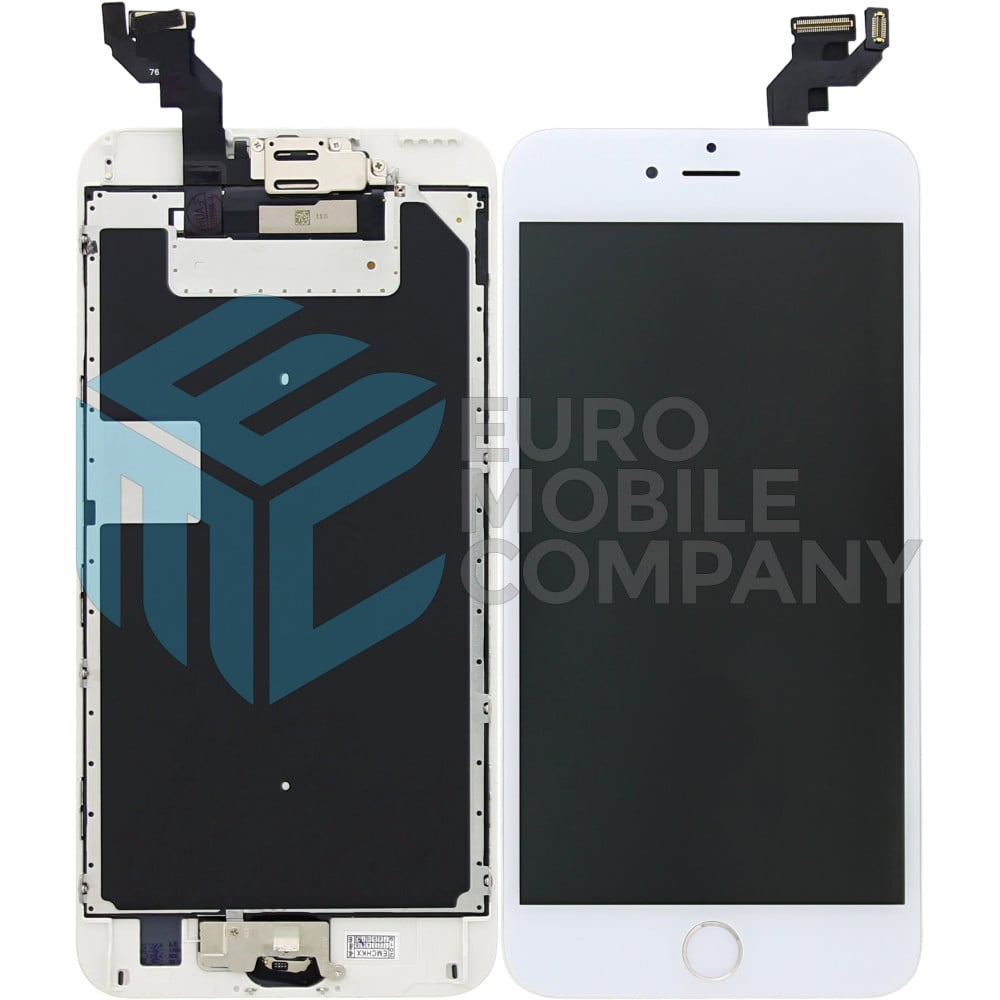 iPhone 6S Plus Display + Digitizer, Pre Assembled A+ High Quality - White