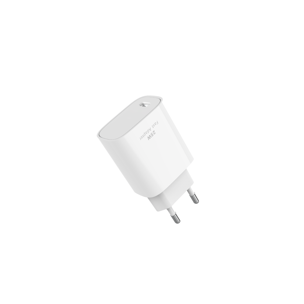 Fast Charging Adapter CH2023 USB-C 25W White