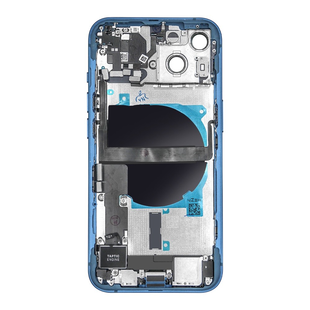 For iPhone 13 Complete Housing incl. All Small Parts Without Battery Blue