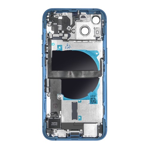 For iPhone 13 Complete Housing incl. All Small Parts Without Battery Blue