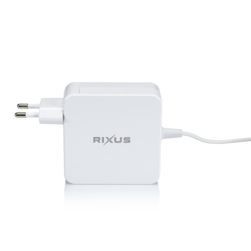 Rixus 60W Charger For Macbook - L Tip