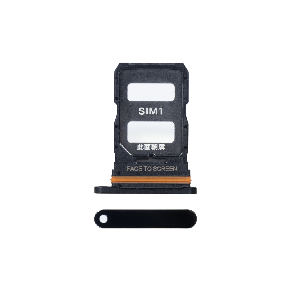 Xiaomi 12 Lite (2203129G) Sim Card Holder Black OEM