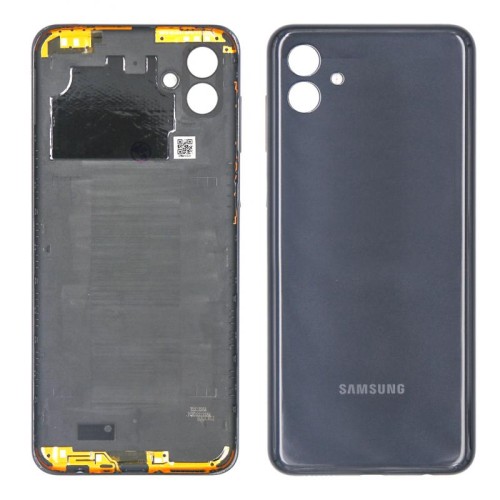 Samsung Galaxy A04 A045F Back Cover Black With Lens OEM