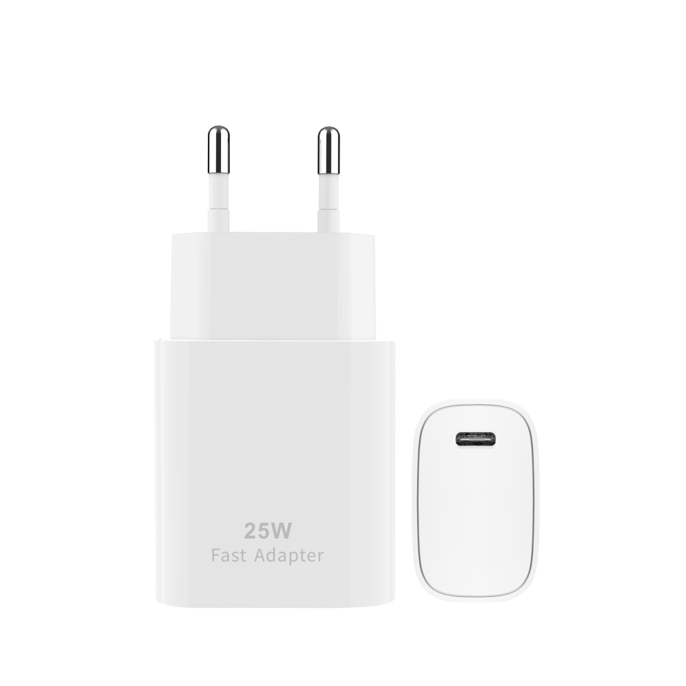 Fast Charging Adapter CH2023 USB-C 25W White