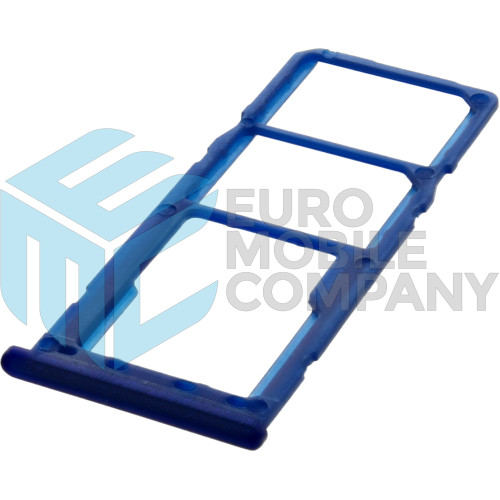 Samsung Galaxy M10 (SM-M105F)/ M20 (SM-M205F)/ M30 (SM-M305F) Sim + MicroSD Holder - Blue