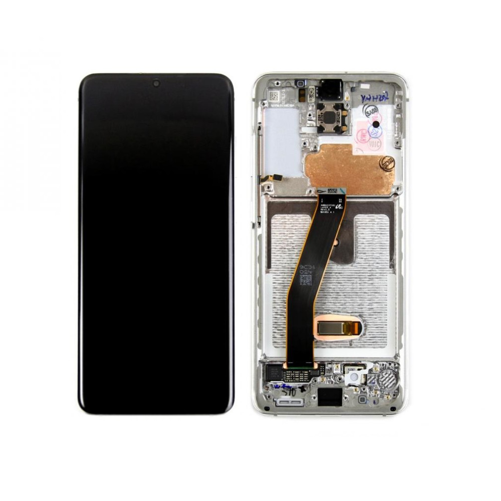 Samsung Galaxy S20/S20 5G SM-G980F/SM-G981F (GH82-22131B) Display Complete - Cloud White