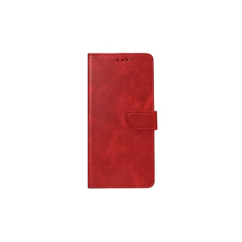 Rixus Bookcase For iPhone 7, 8 Dark Red