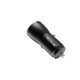 Rixus USB-C PD+QC3.0 Car Charger 18W RXCC12 - Black