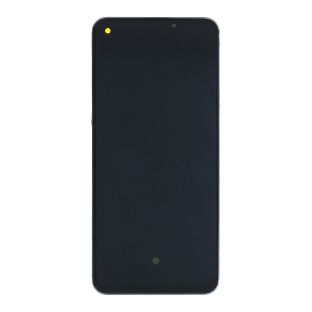 OnePlus Nord 2 (DN2101 / DN2103) OEM Display Complete + Frame - Grey Sierra / Black