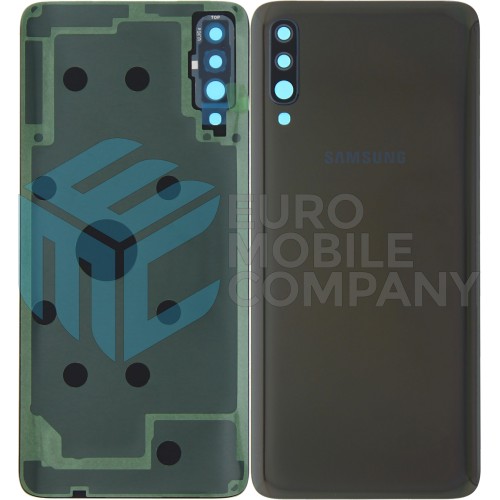 Samsung Galaxy A70 A705F Back Cover Black With Lens OEM