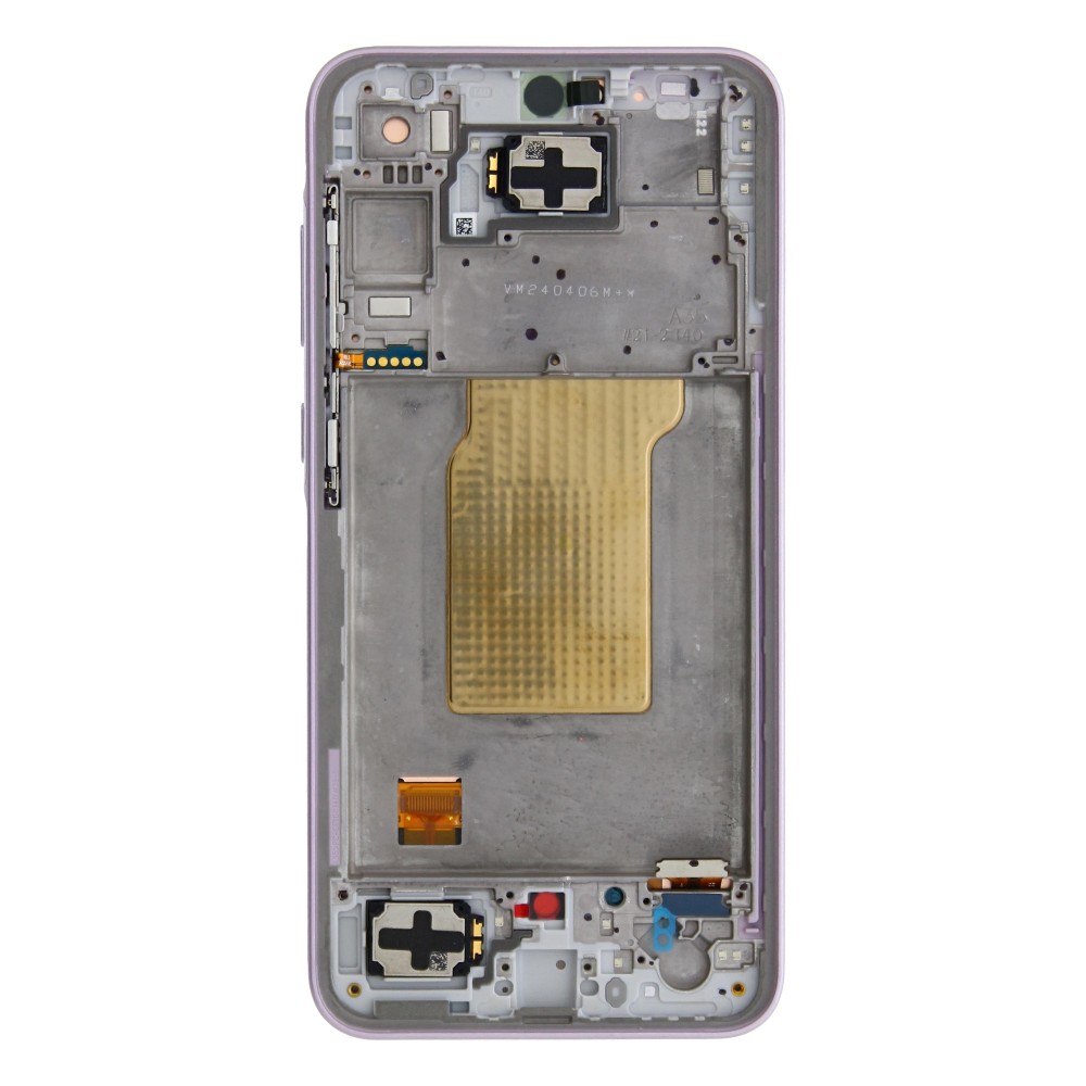 Samsung Galaxy A35 5G A356B Display And Digitizer With Frame Lavender Pre Assembled