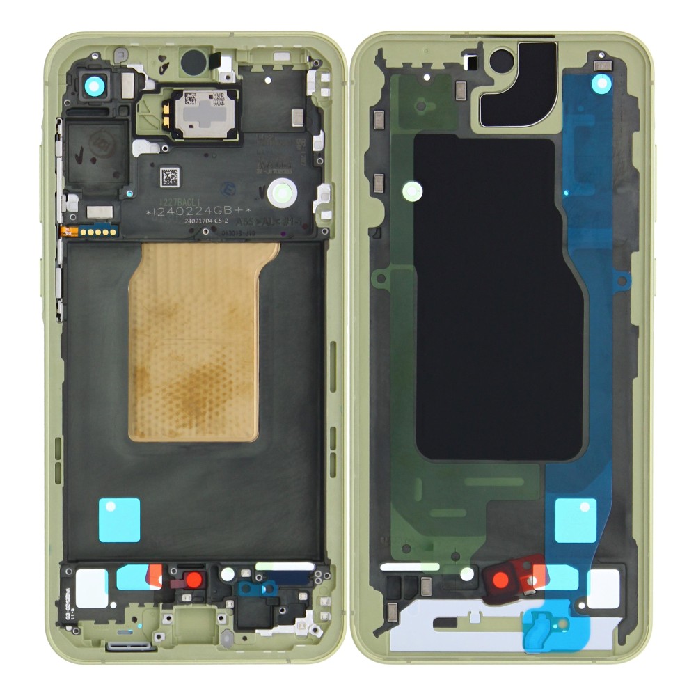 Samsung Galaxy A55 5G A556B Middle Frame Yellow GH82-34309D Service Pack