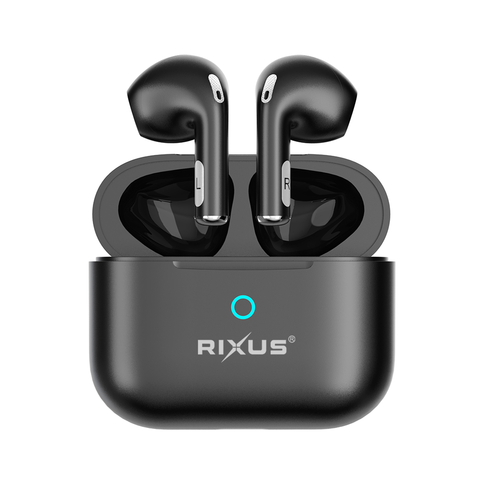 Rixus True Hifi Sound Wireless Earphone RXBH28 Black