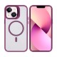 Rixus Classic 03 Case With MagSafe For iPhone 14 Dark Pink