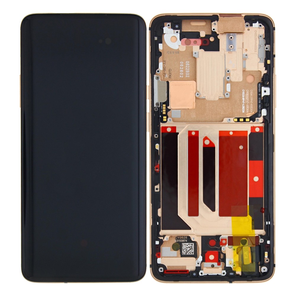 OnePlus 7 Pro (GM1910) Display Complete + Frame (2011100058) - Almond Gold