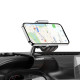 Rixus 360 Degree Car Phone Holder HUD Clip For Phone Display RXHW61 - Black