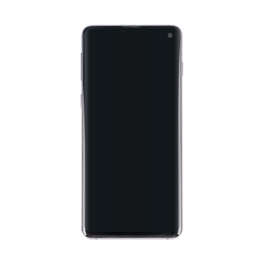 Samsung Galaxy S10 4G G973F Display And Digitizer With Frame Prism Black Pulled