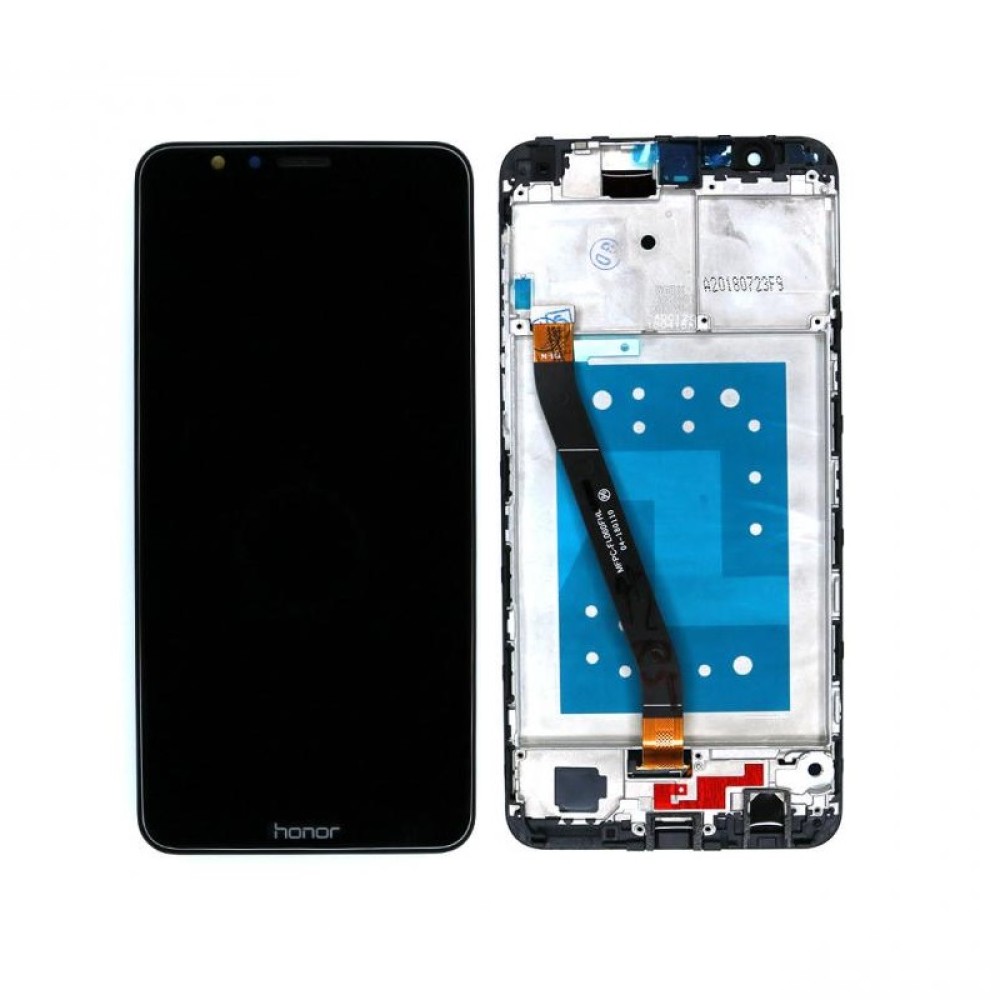 Honor 7X (BND-L21) Display And Digitizer With Frame Black OEM