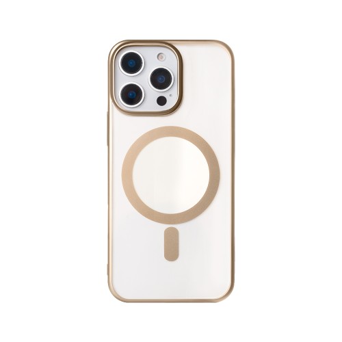 Rixus Instinct Mag Case For iPhone 16 Pro Max Desert Titanium