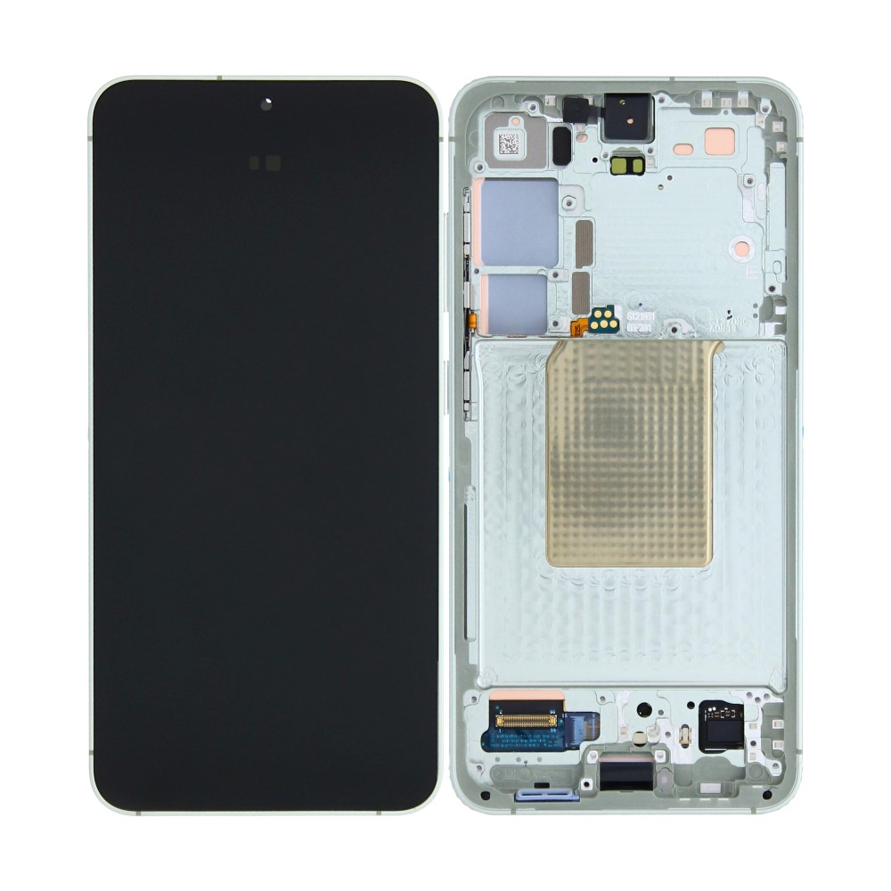 Samsung Galaxy S24 (SM-S921B) Display And Digitizer With Frame Jade Green Pre-Assembled