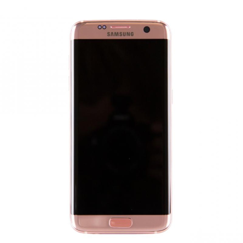 Samsung Galaxy S7 Edge (SM-G935F) OEM Display Replacement Glass - Rose Gold