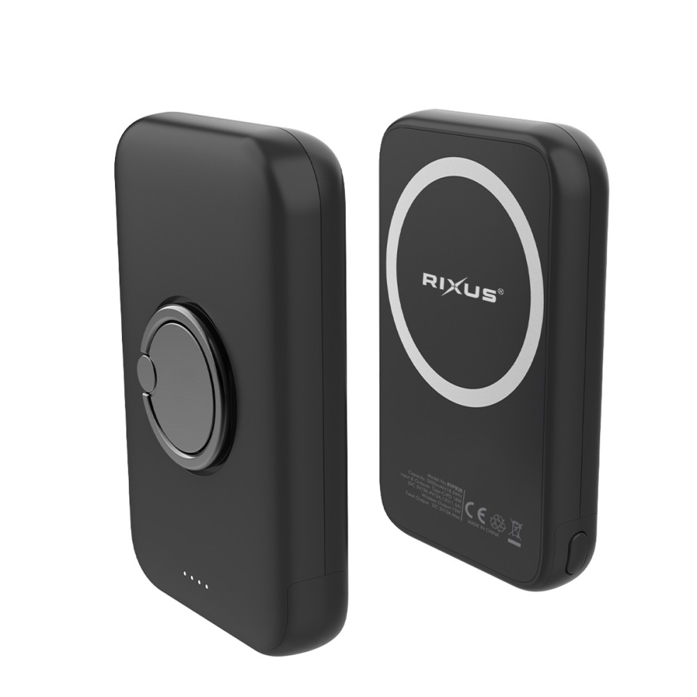 Rixus RXPB28 High Capacity Powerbank 5.000mAh Black